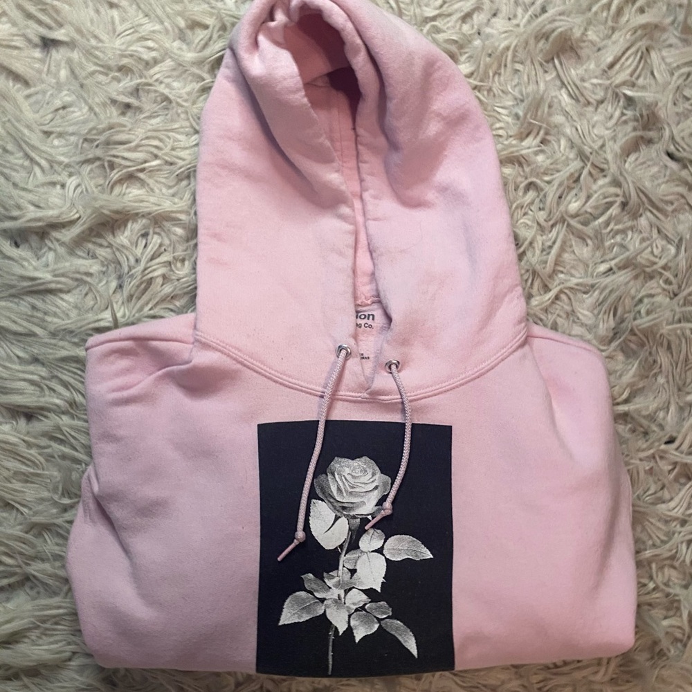 Artist union baby pink hoodie